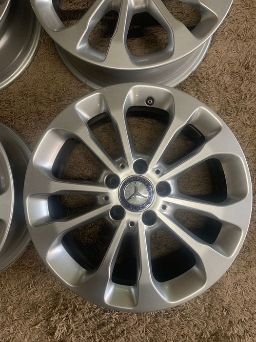 Диски R17 5*112 ET 38 Mercedes + датчик тиску
