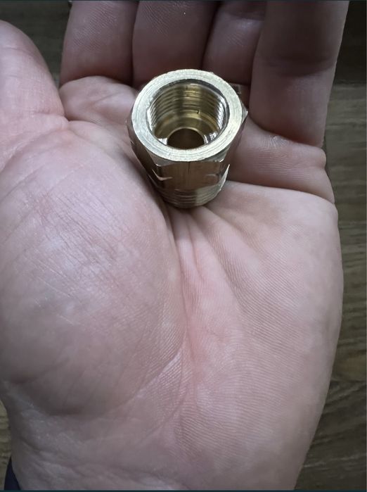 Перехідник на польські назові балони 3.8/1.2