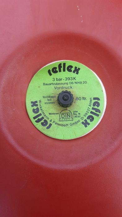 Naczynie przeponowe Reflex 80 l,CIMM 6l