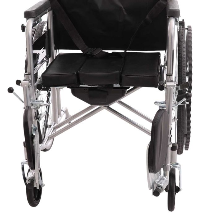 Інвалідний візок з туалетом (санітарним обладнанням) MED1-L07