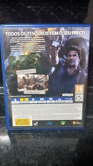 Uncharted 4 como novo
