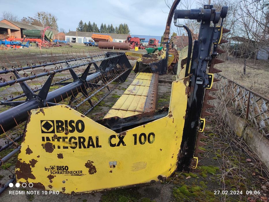 Ріпаковий стіл BISO INTEGRAL CX 100 2HT 7,6м