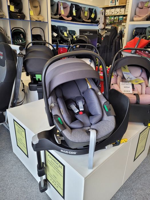 4w1 Venicci Tinum Edge + Maxi-Cosi Pebble 360 z bazą obrotową