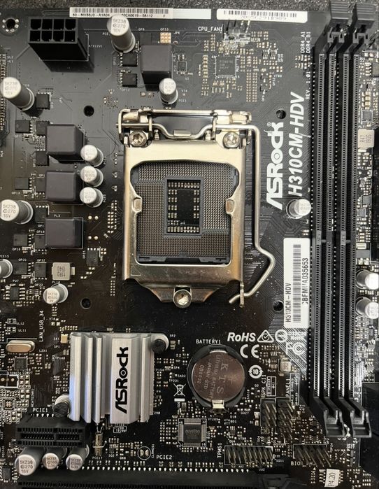 Материнська плата H310 s1151v2 micro Atx