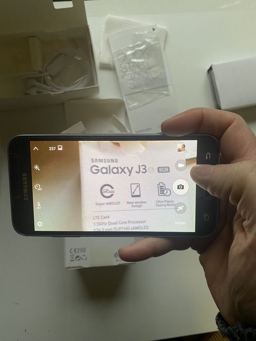 Telemovel Samsung J3 6 Duo Duos 8 GB Radio - Bateria Nova