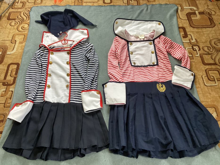 Платье карнавальное Ведьма Королева Клоунесса Кикимора Морячка Русалка