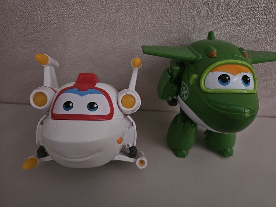 Фігурки Три кота, Фіксики, супер крила, роботи потяги