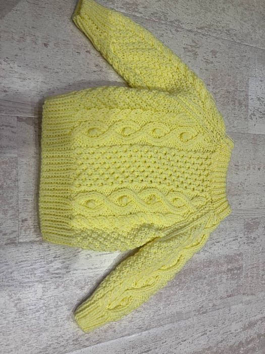 Свитер детский ручная вязка