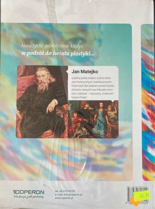 Plastyka Operon zakres podstawowy podręcznik dla szkół średnich