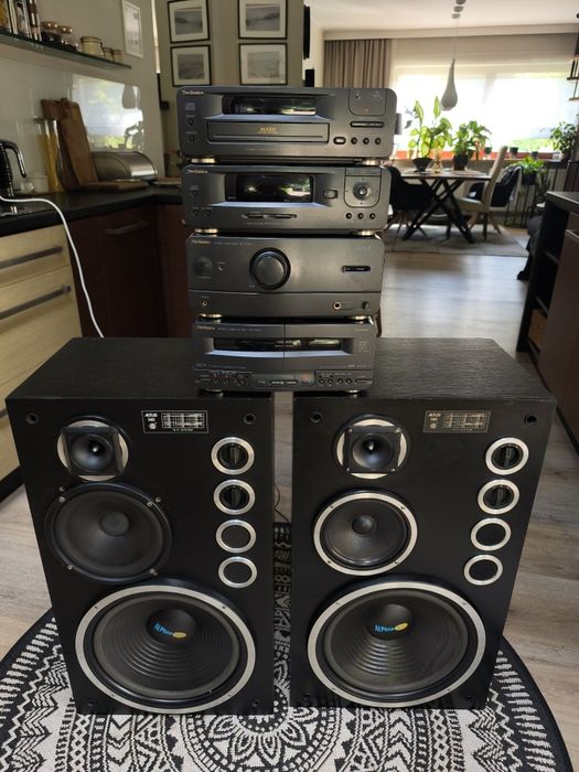 Kolumny Altus 140 + wieża Technics