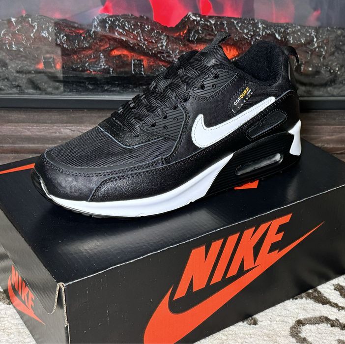 Кросівки Nike Air Max 90 Surplus Black/White 41-46 розміри