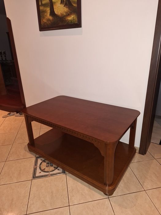 Stolik kawowy lite drewno, premium, exlusive