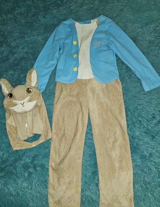 Костюм Зайчик на 7-8 лет.