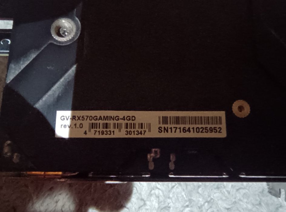 Gigabyte RX 570 4gb