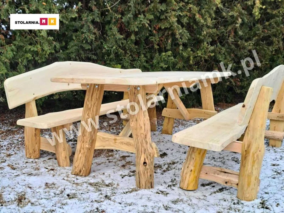 Stół Biesiadny. Funkcjonalny zestaw ogrodowy!