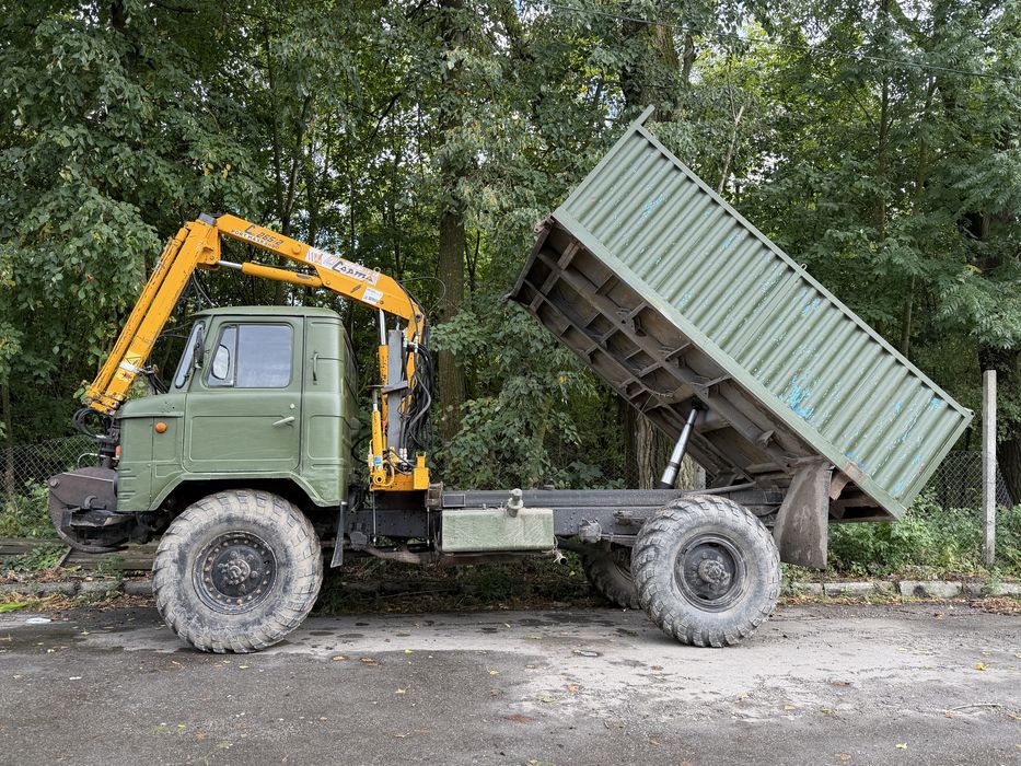 Газ 66 самоскид маніпулятор