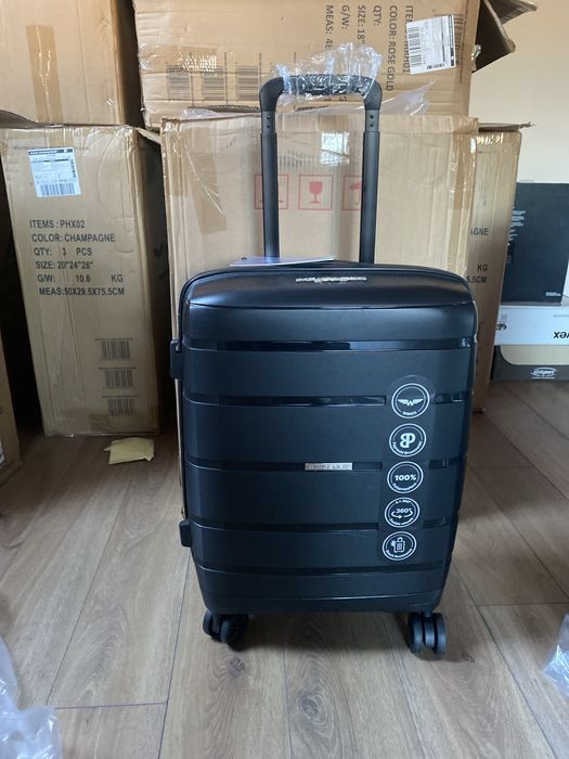 Валіза Wings 100% поліпропілен