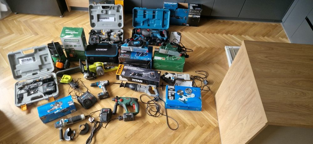 Elektronarzędzia erbauer, bosch i inne