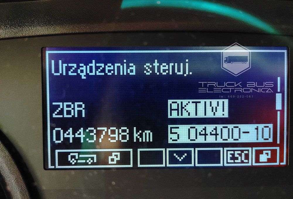 Centralne smarowanie MAN TGX TGS Emulator pompy