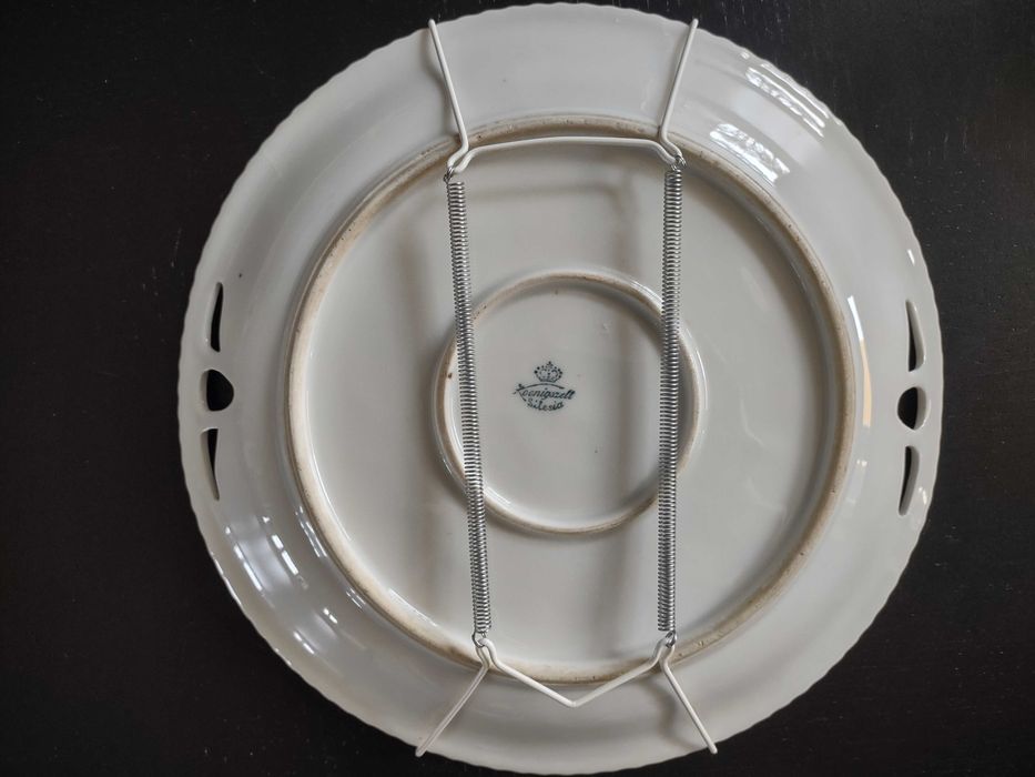 talerz porcelana Koenigszelt Silesia