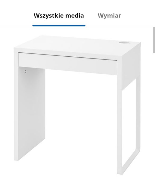 Biurko Micke IKEA