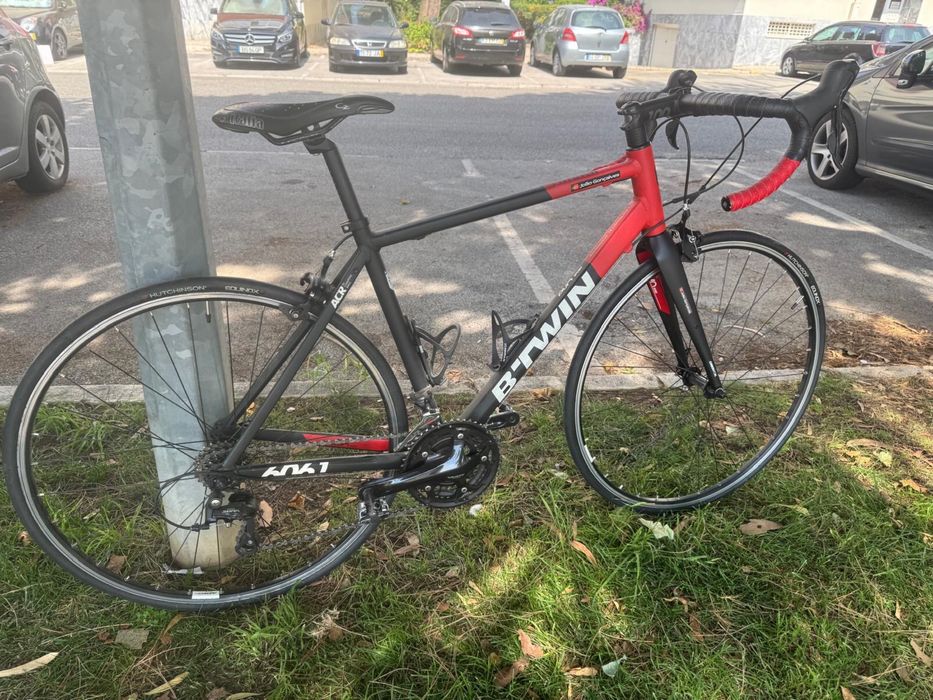 bicicleta de estrada triban 520