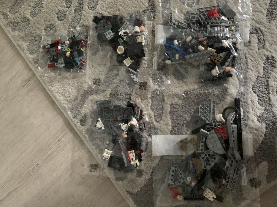 Lego Star Wars запаковані оригінальні пакети, перший орден 75197 , 75177
