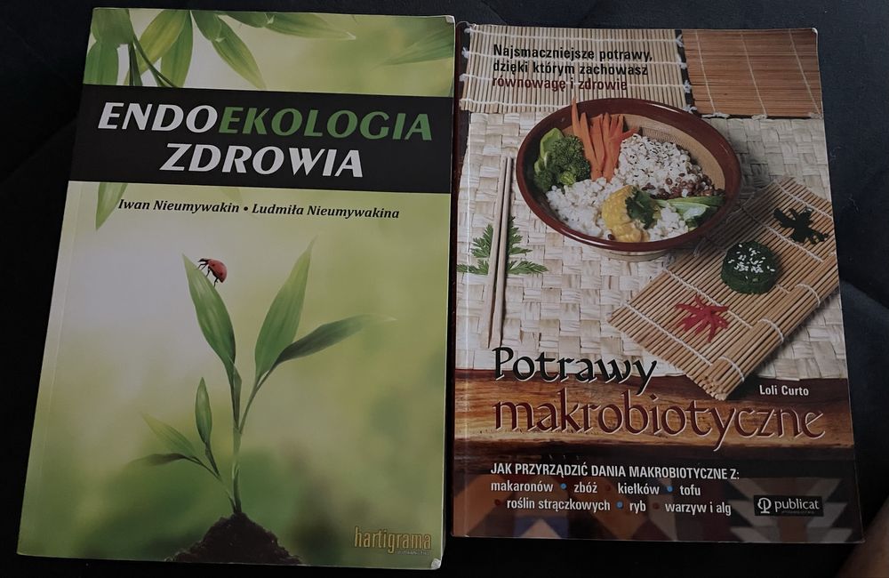 Nieumywakin - Endoekologia zdrowia oraz Curto - Potrawy makrobiotyczne