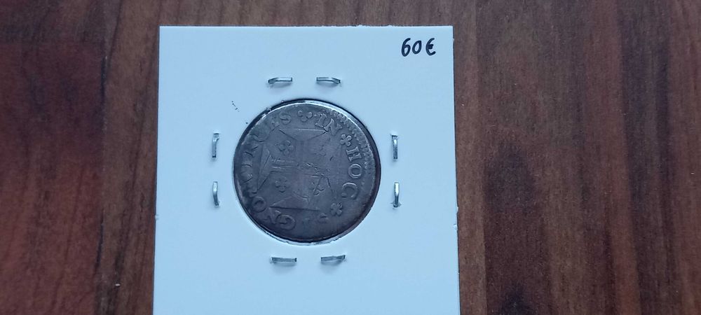 Moeda 6 Vinténs D. Pedro II