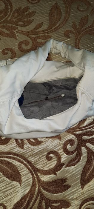 Сумка біла на літо-весну