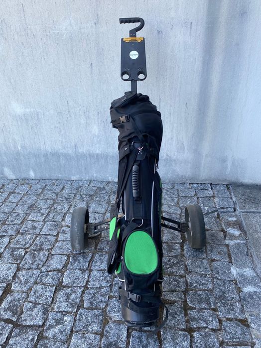 Saco de Golfe de criança, com ferros e trolley