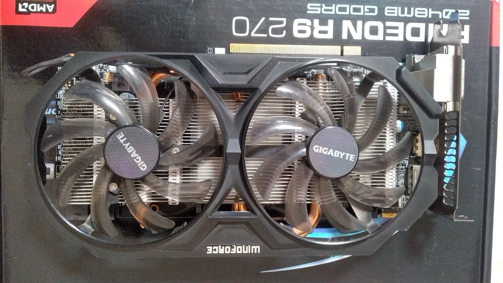 Видеокарта Gigabyte R9 270 2Gb/256bit