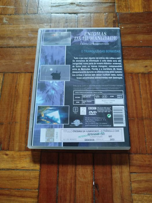DVD Enigmas da Humanidade - O Triângulo das Bermudas