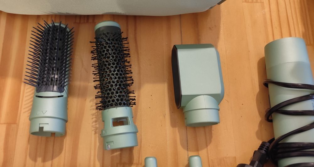 Secador Modelador Multistyler Verde Água – como novo