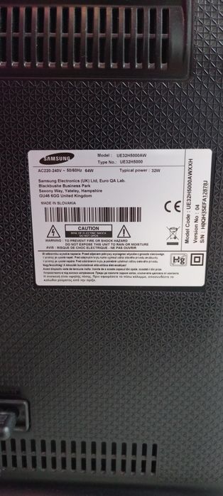 Telewizor Samsung 32 cale+Antena+ Nowy dekoder DVB-T