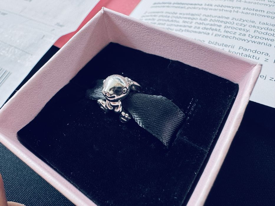 Zawieszka/charms Pandora oryginalny Króliczek