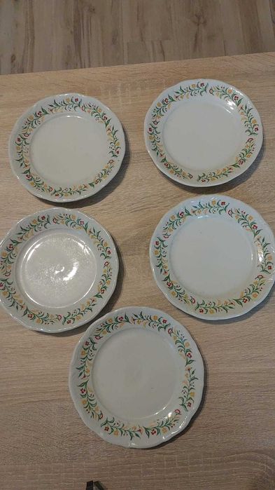 Porcelana WAŁBRZYCH Fryderyka - Piękny Serwis Obiadowy 22 elementy PRL