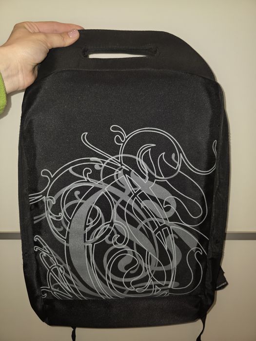 Рюкзак Сумка для ноутбука чорний ранець чохол