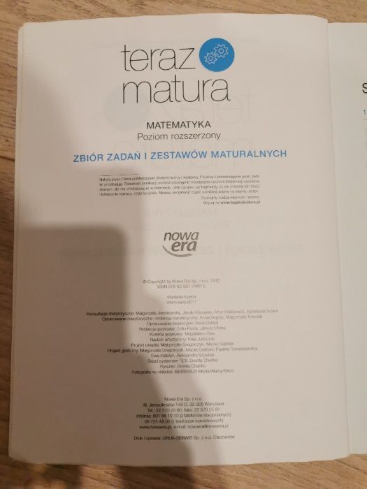 Zbiór zadań i zestawów maturalnych. Matematyka