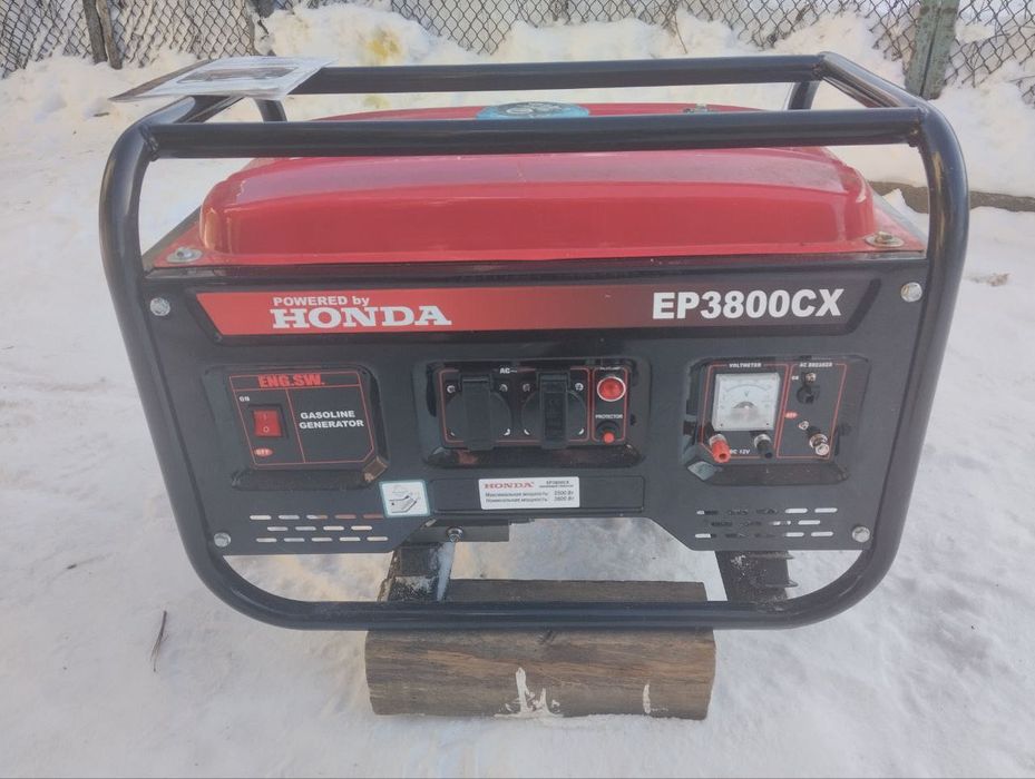 Генератор HONDA EP3800CX 3.8 кВт  ГАЗ/бензин