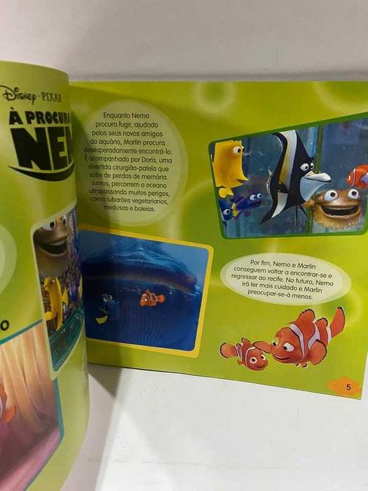 Livro educativo com Poster - Os meus amigos Peixes