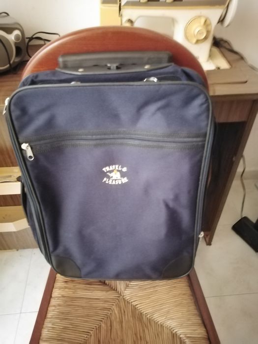 Mala de viagem 'Trolley' com rodas, nova!