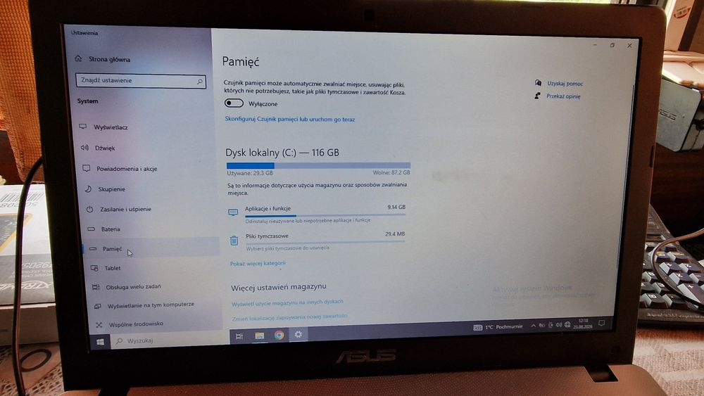 Asus X 550 C i3 windows 10