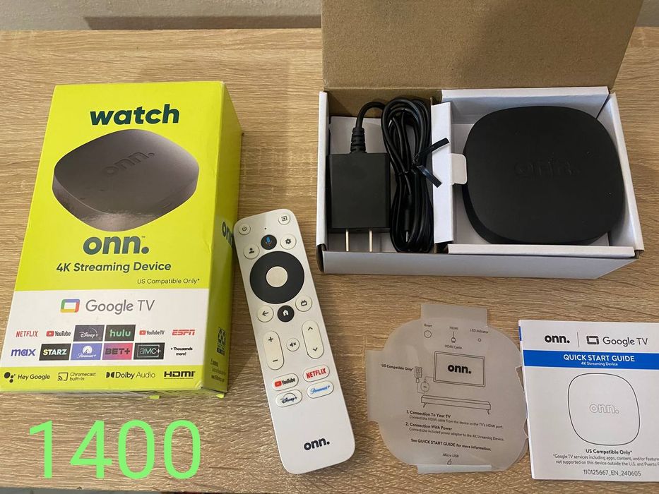 chromecast google tv 4k - купити теле- та відеотехніку - Ціна на