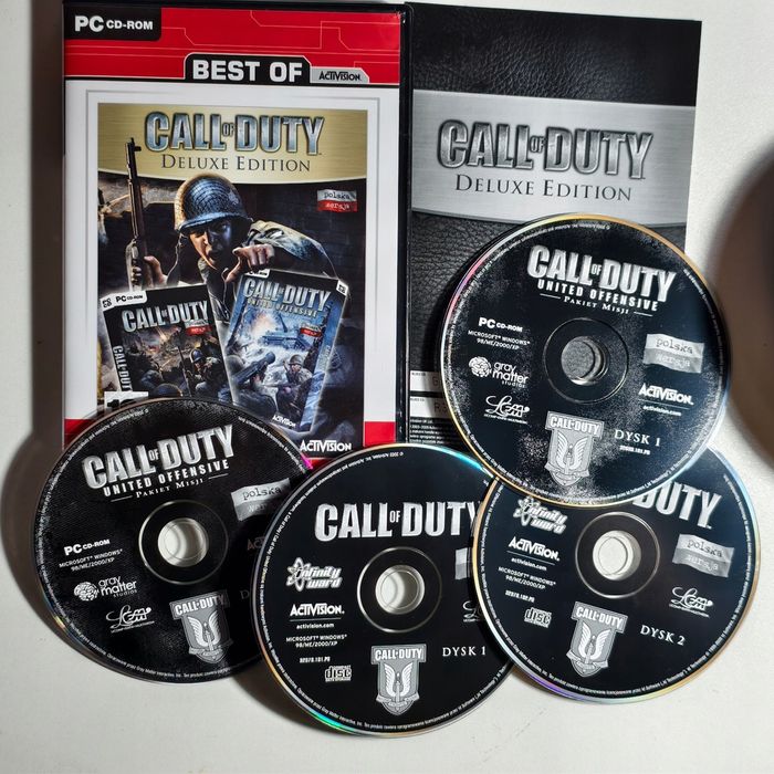 gra pc - call of duty deluxe edition united offensive