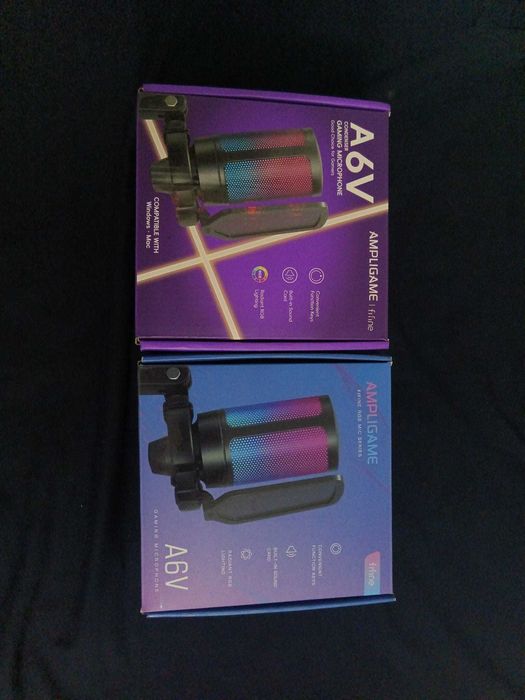 MICROFONE FIFINE Ampligame A6V  vendo os DOIS ou apenas UM