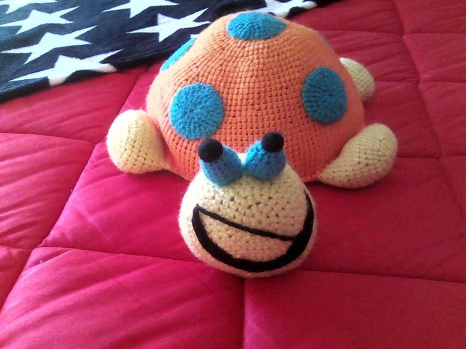 BONECOS AMIGOS do AMBIENTE de crochet feitos à mão - TARTARUGAS