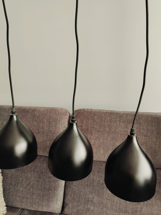 Żyrandol loft 3 żarówki