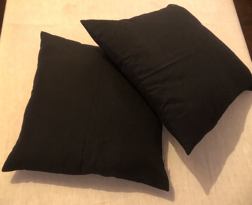 Almofadas pretas e 1 dupla fase