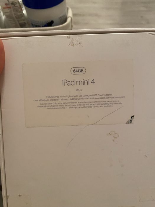 iPad mini 4 64gb model A1538